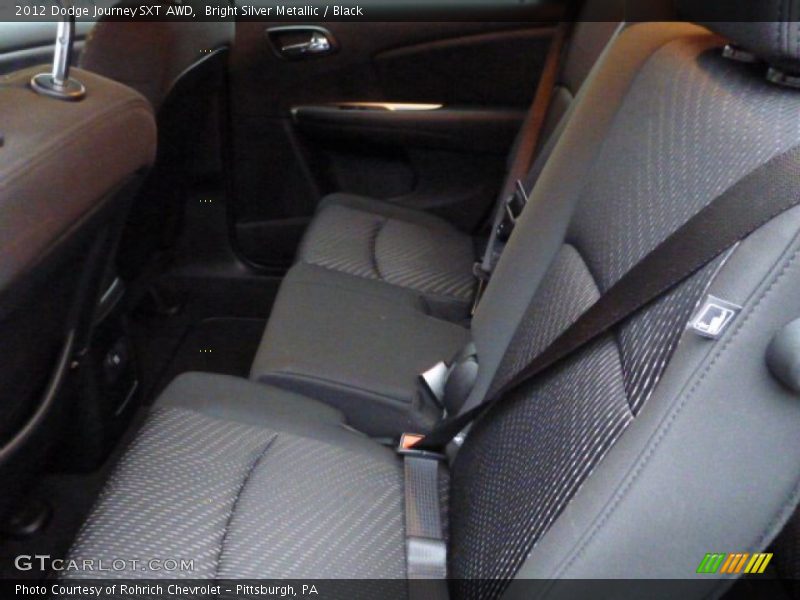 Bright Silver Metallic / Black 2012 Dodge Journey SXT AWD