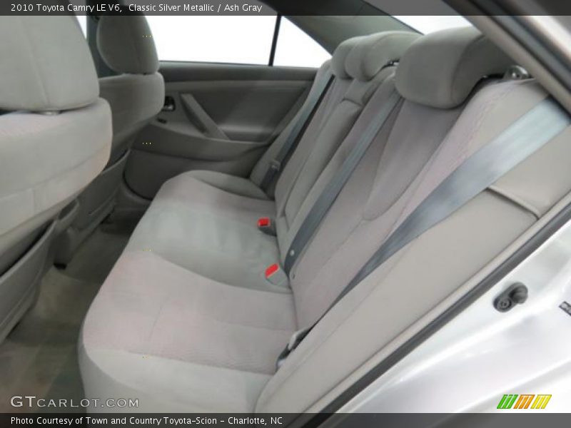 Rear Seat of 2010 Camry LE V6