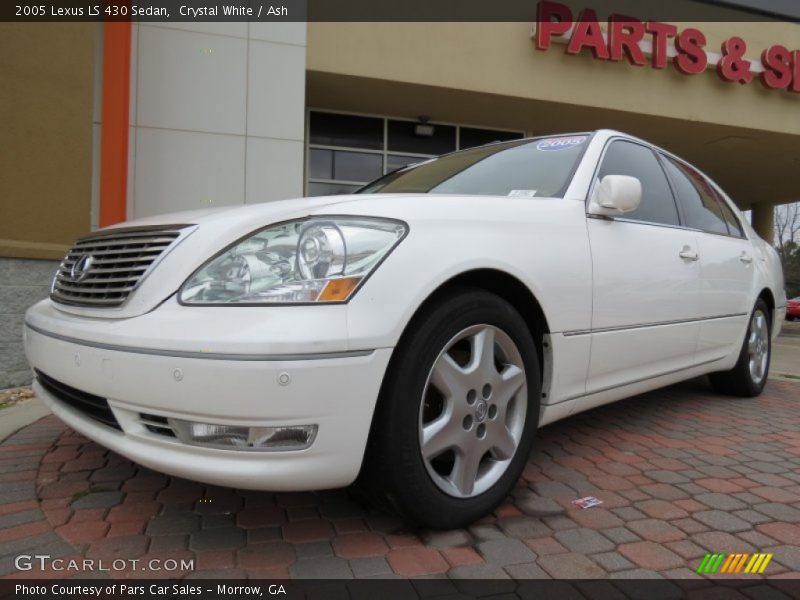 Crystal White / Ash 2005 Lexus LS 430 Sedan