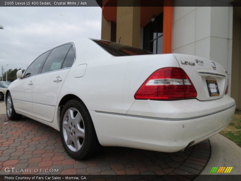 Crystal White / Ash 2005 Lexus LS 430 Sedan
