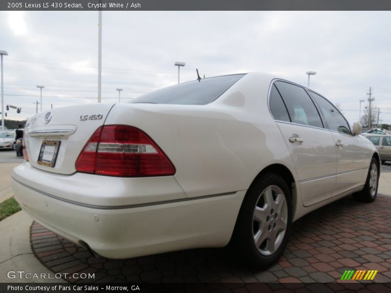 Crystal White / Ash 2005 Lexus LS 430 Sedan