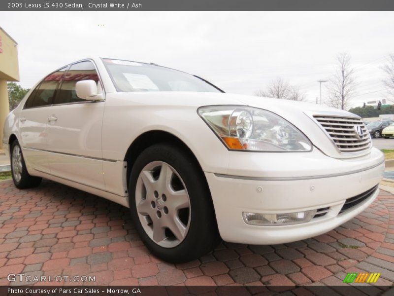 Crystal White / Ash 2005 Lexus LS 430 Sedan