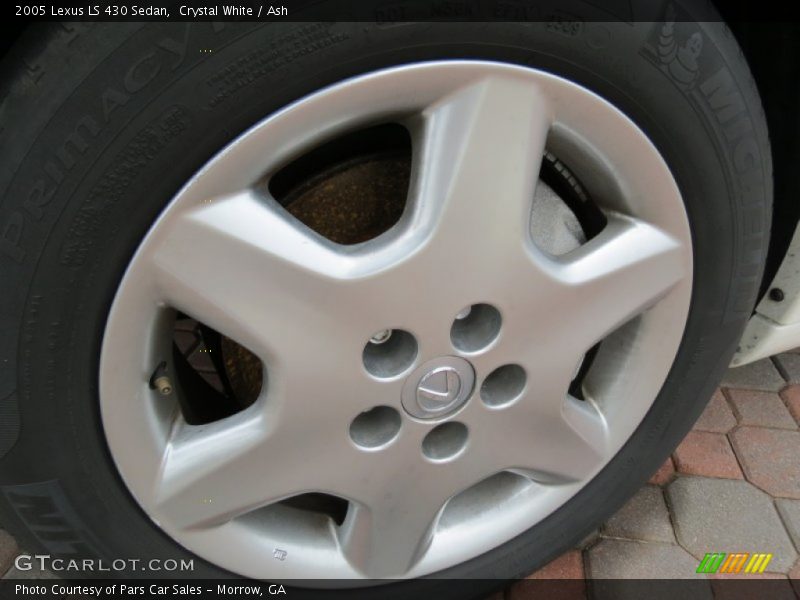 Crystal White / Ash 2005 Lexus LS 430 Sedan