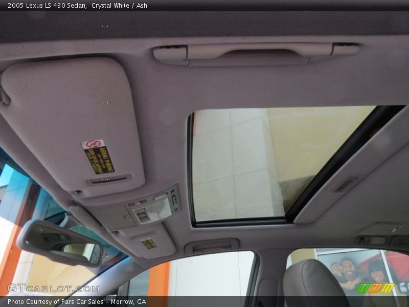 Crystal White / Ash 2005 Lexus LS 430 Sedan
