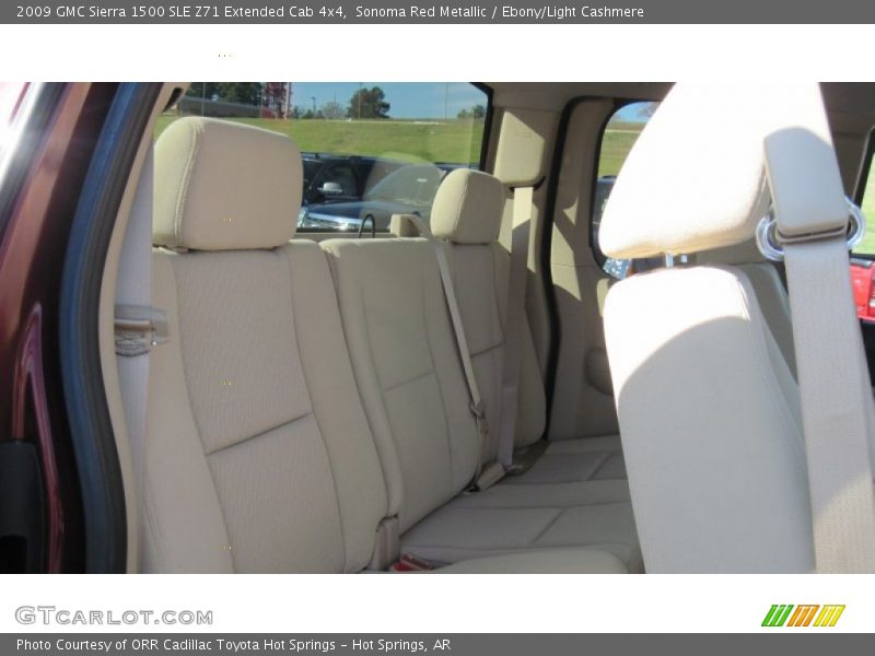 Sonoma Red Metallic / Ebony/Light Cashmere 2009 GMC Sierra 1500 SLE Z71 Extended Cab 4x4
