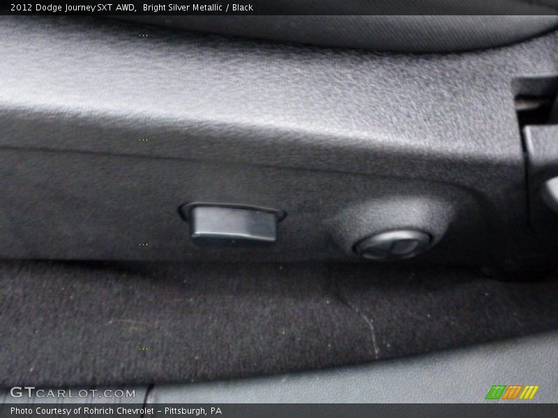 Bright Silver Metallic / Black 2012 Dodge Journey SXT AWD