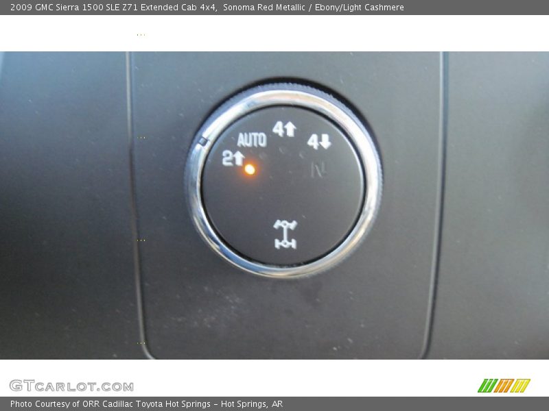 Sonoma Red Metallic / Ebony/Light Cashmere 2009 GMC Sierra 1500 SLE Z71 Extended Cab 4x4