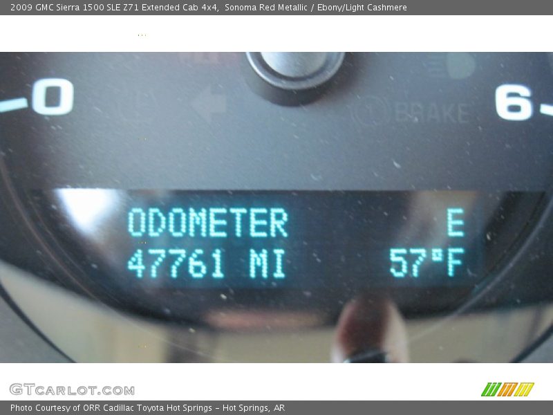 Sonoma Red Metallic / Ebony/Light Cashmere 2009 GMC Sierra 1500 SLE Z71 Extended Cab 4x4