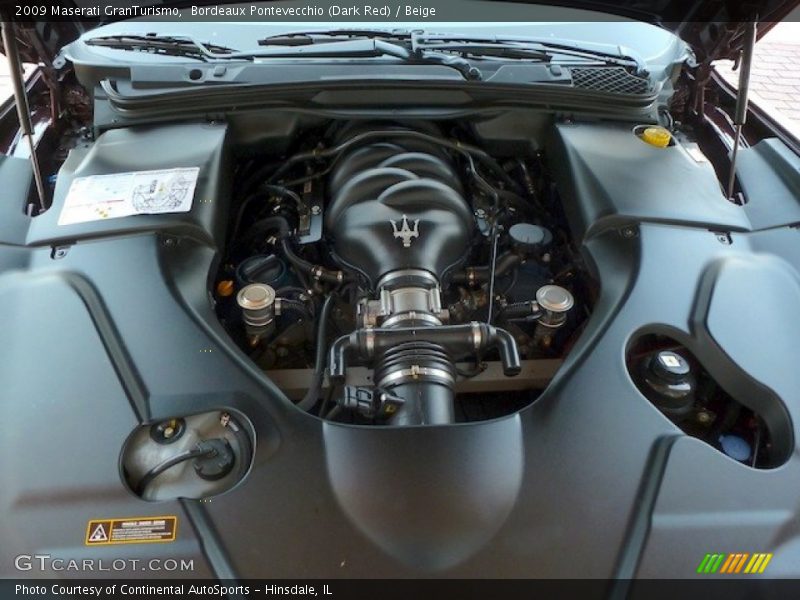  2009 GranTurismo  Engine - 4.2 Liter DOHC 32-Valve VVT V8
