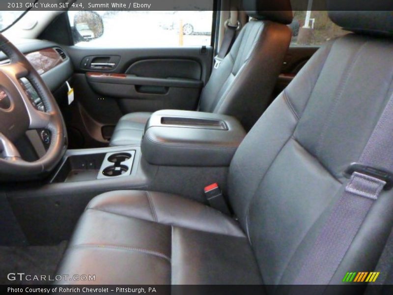 Summit White / Ebony 2013 GMC Yukon SLT 4x4