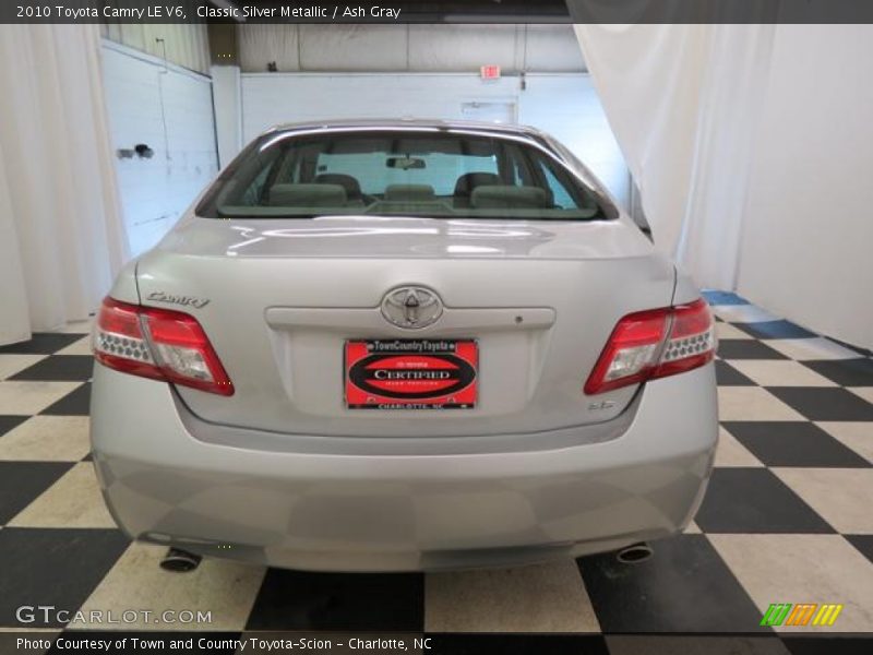 Classic Silver Metallic / Ash Gray 2010 Toyota Camry LE V6