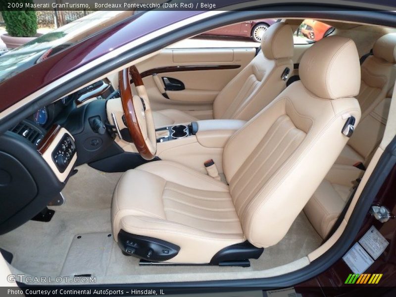 Front Seat of 2009 GranTurismo 