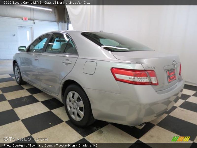 Classic Silver Metallic / Ash Gray 2010 Toyota Camry LE V6