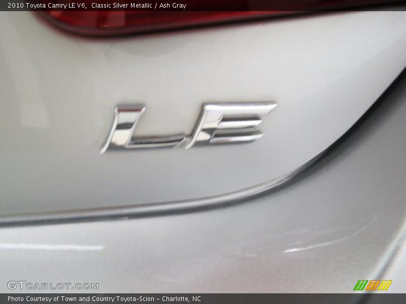 Classic Silver Metallic / Ash Gray 2010 Toyota Camry LE V6