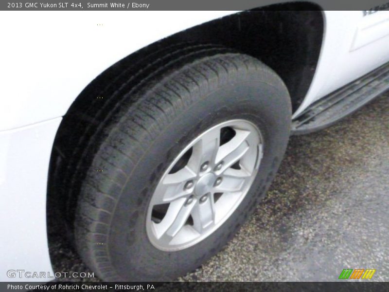 Summit White / Ebony 2013 GMC Yukon SLT 4x4