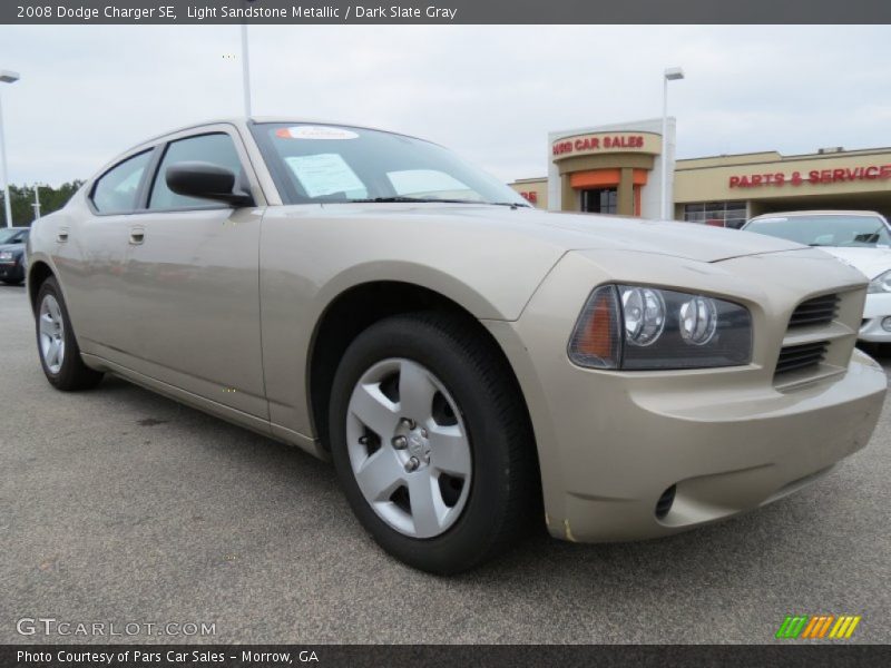 Light Sandstone Metallic / Dark Slate Gray 2008 Dodge Charger SE