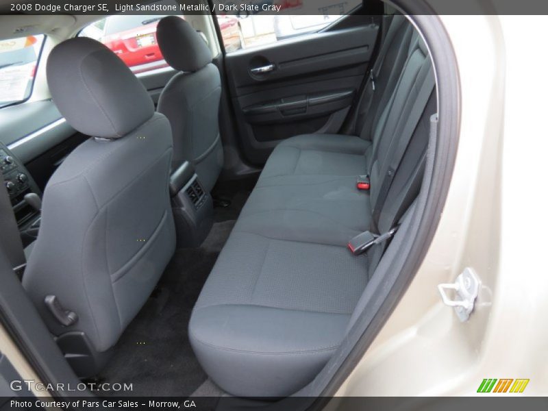 Rear Seat of 2008 Charger SE