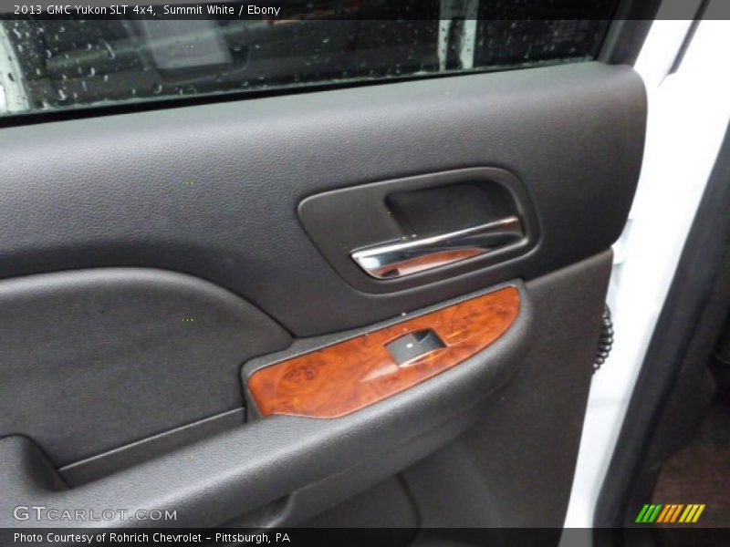 Summit White / Ebony 2013 GMC Yukon SLT 4x4