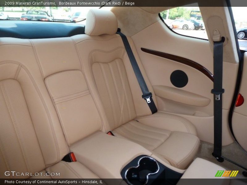 Rear Seat of 2009 GranTurismo 