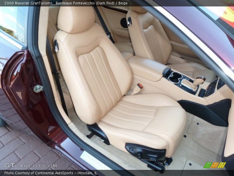 Front Seat of 2009 GranTurismo 
