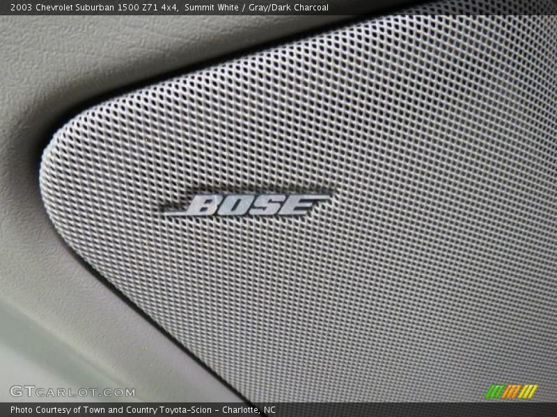 Audio System of 2003 Suburban 1500 Z71 4x4