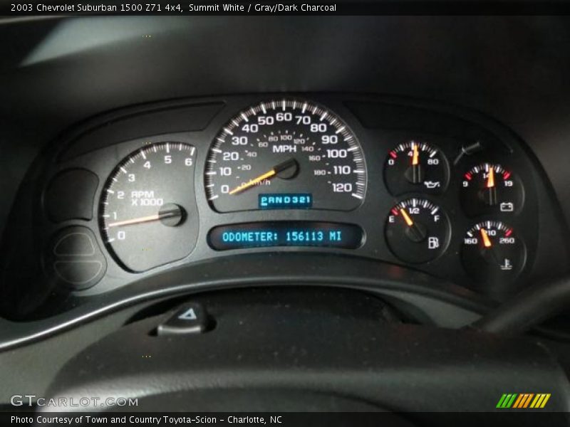  2003 Suburban 1500 Z71 4x4 1500 Z71 4x4 Gauges