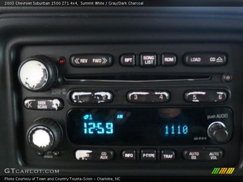 Audio System of 2003 Suburban 1500 Z71 4x4