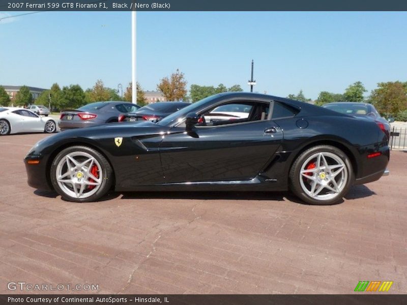  2007 599 GTB Fiorano F1 Black