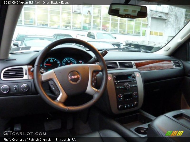 Onyx Black / Ebony 2013 GMC Yukon SLT 4x4