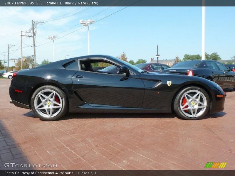  2007 599 GTB Fiorano F1 Black