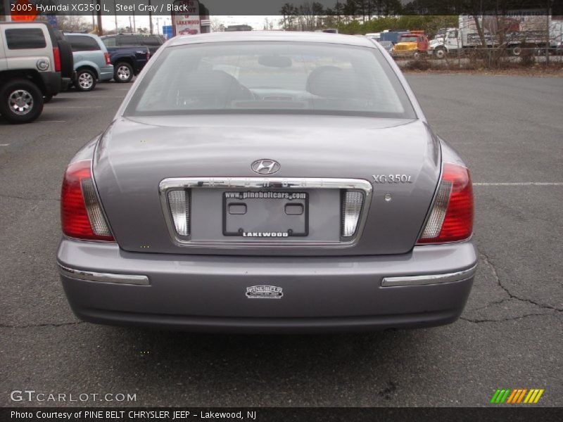 Steel Gray / Black 2005 Hyundai XG350 L