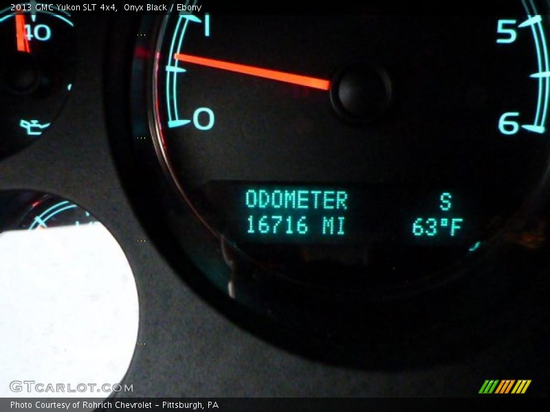 Onyx Black / Ebony 2013 GMC Yukon SLT 4x4