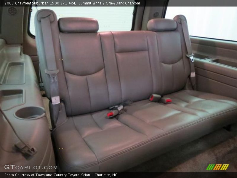Summit White / Gray/Dark Charcoal 2003 Chevrolet Suburban 1500 Z71 4x4