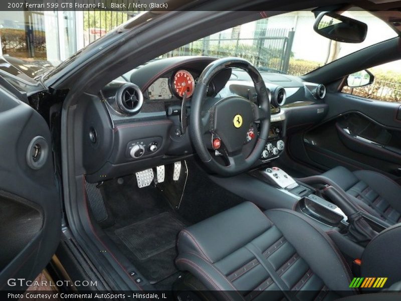 Nero (Black) Interior - 2007 599 GTB Fiorano F1 