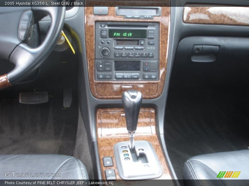 Steel Gray / Black 2005 Hyundai XG350 L