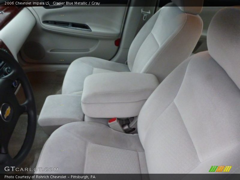 Front Seat of 2006 Impala LS