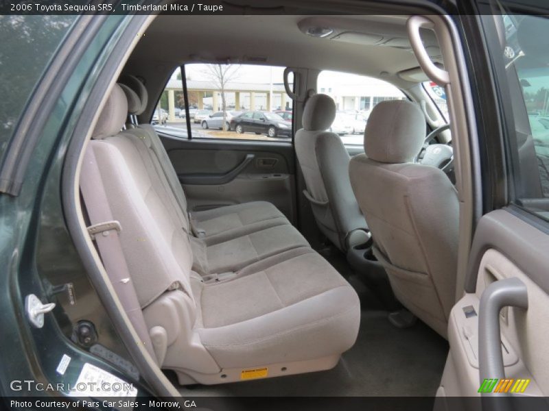Rear Seat of 2006 Sequoia SR5