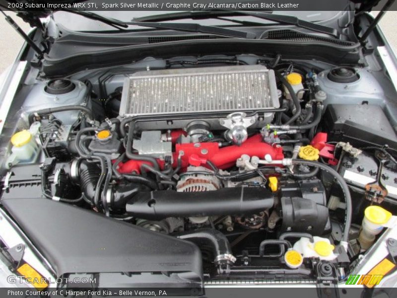  2009 Impreza WRX STi Engine - 2.5 Liter STi Turbocharged DOHC 16-Valve Dual-VVT Flat 4 Cylinder