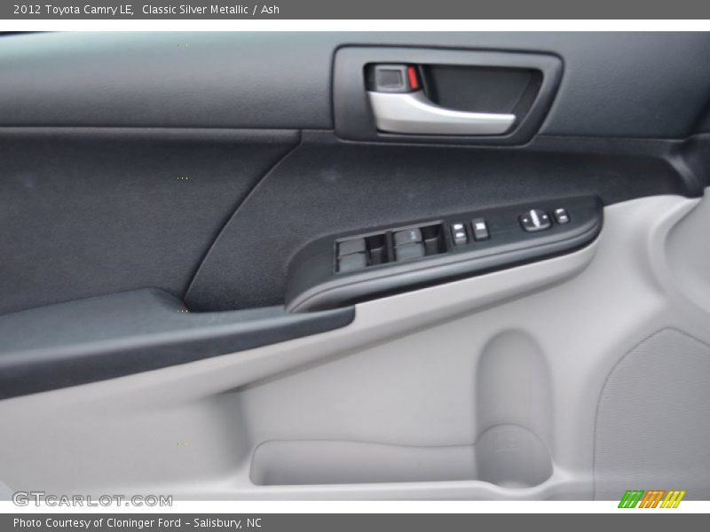 Classic Silver Metallic / Ash 2012 Toyota Camry LE