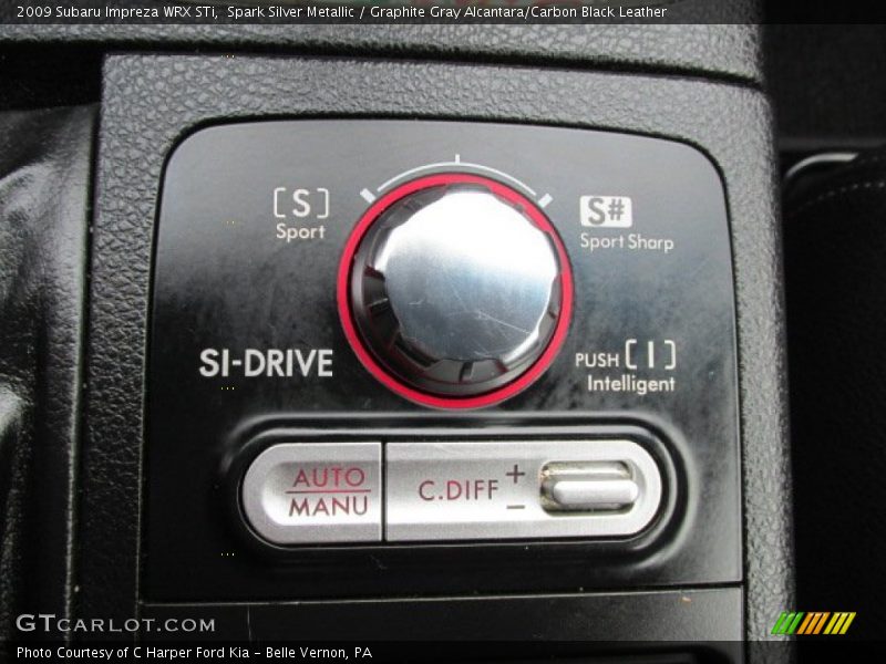Controls of 2009 Impreza WRX STi