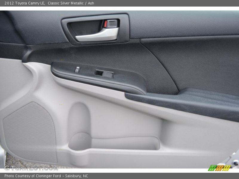 Classic Silver Metallic / Ash 2012 Toyota Camry LE