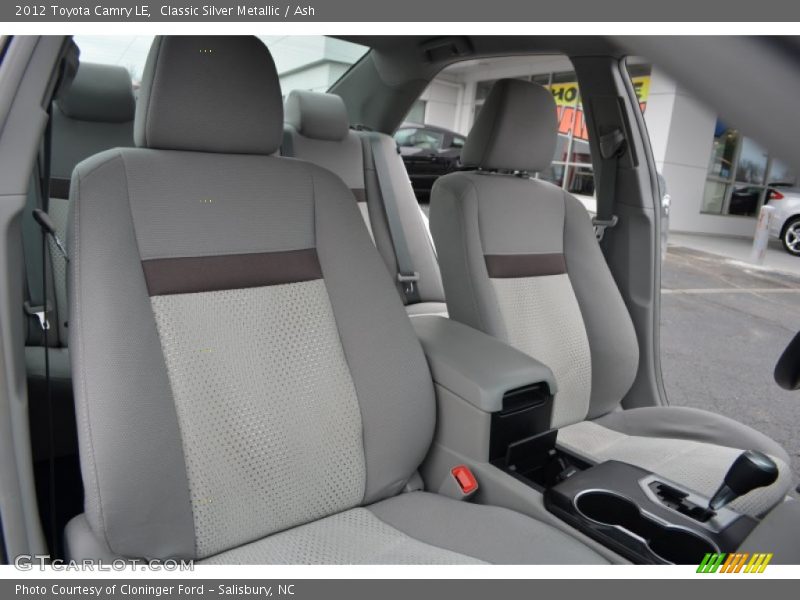 Classic Silver Metallic / Ash 2012 Toyota Camry LE