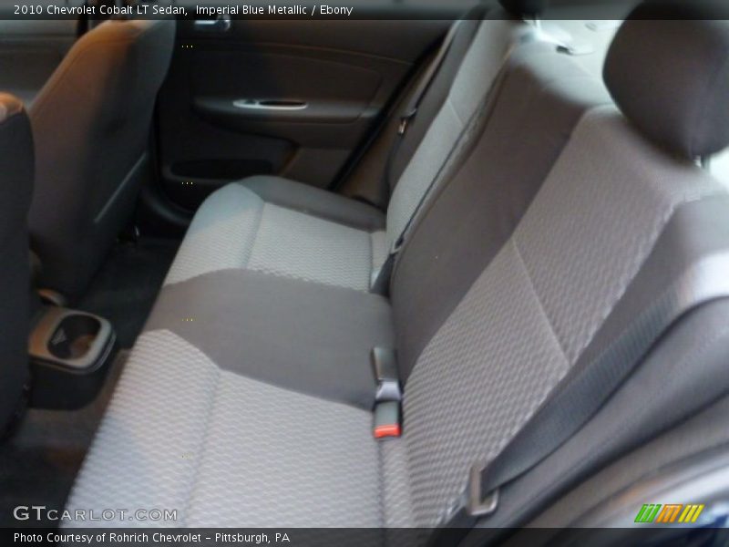 Rear Seat of 2010 Cobalt LT Sedan
