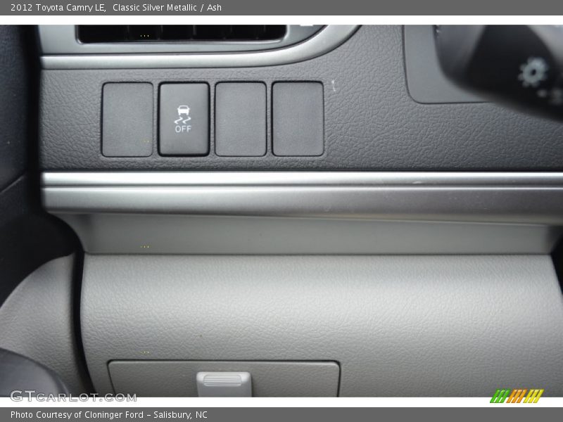 Classic Silver Metallic / Ash 2012 Toyota Camry LE