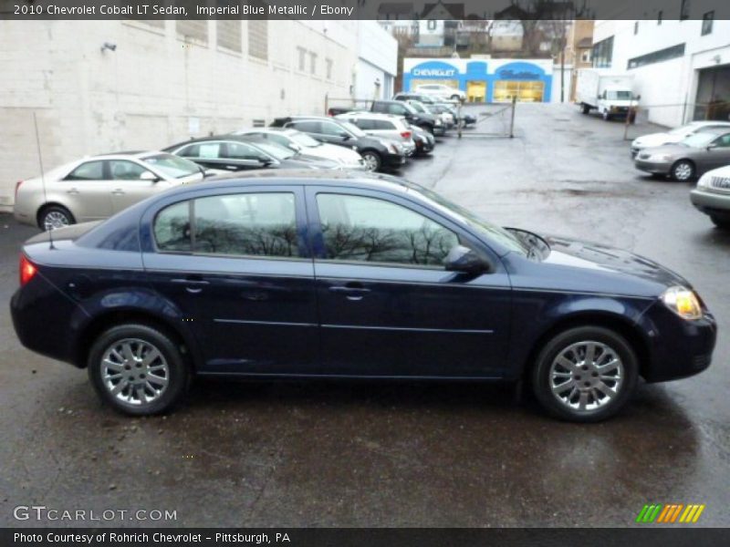 Imperial Blue Metallic / Ebony 2010 Chevrolet Cobalt LT Sedan