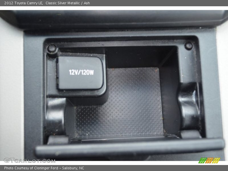 Classic Silver Metallic / Ash 2012 Toyota Camry LE