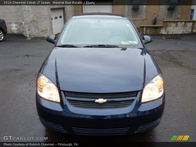 Imperial Blue Metallic / Ebony 2010 Chevrolet Cobalt LT Sedan