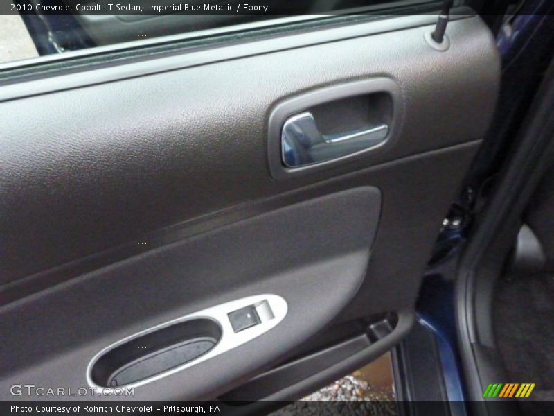 Imperial Blue Metallic / Ebony 2010 Chevrolet Cobalt LT Sedan