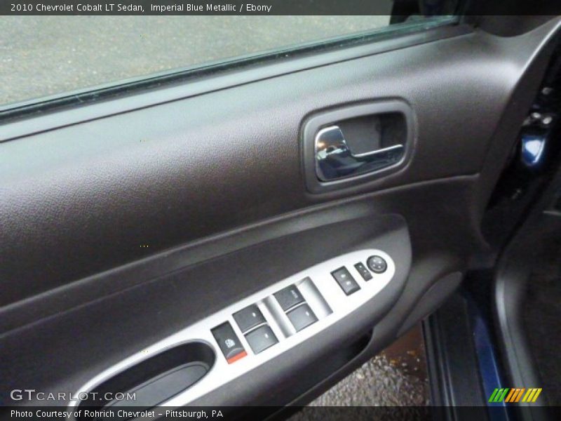Imperial Blue Metallic / Ebony 2010 Chevrolet Cobalt LT Sedan