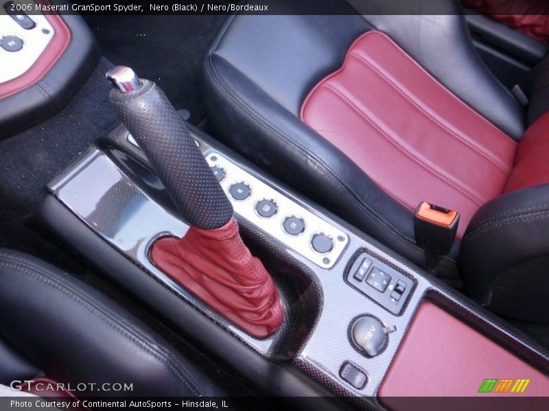 Controls of 2006 GranSport Spyder